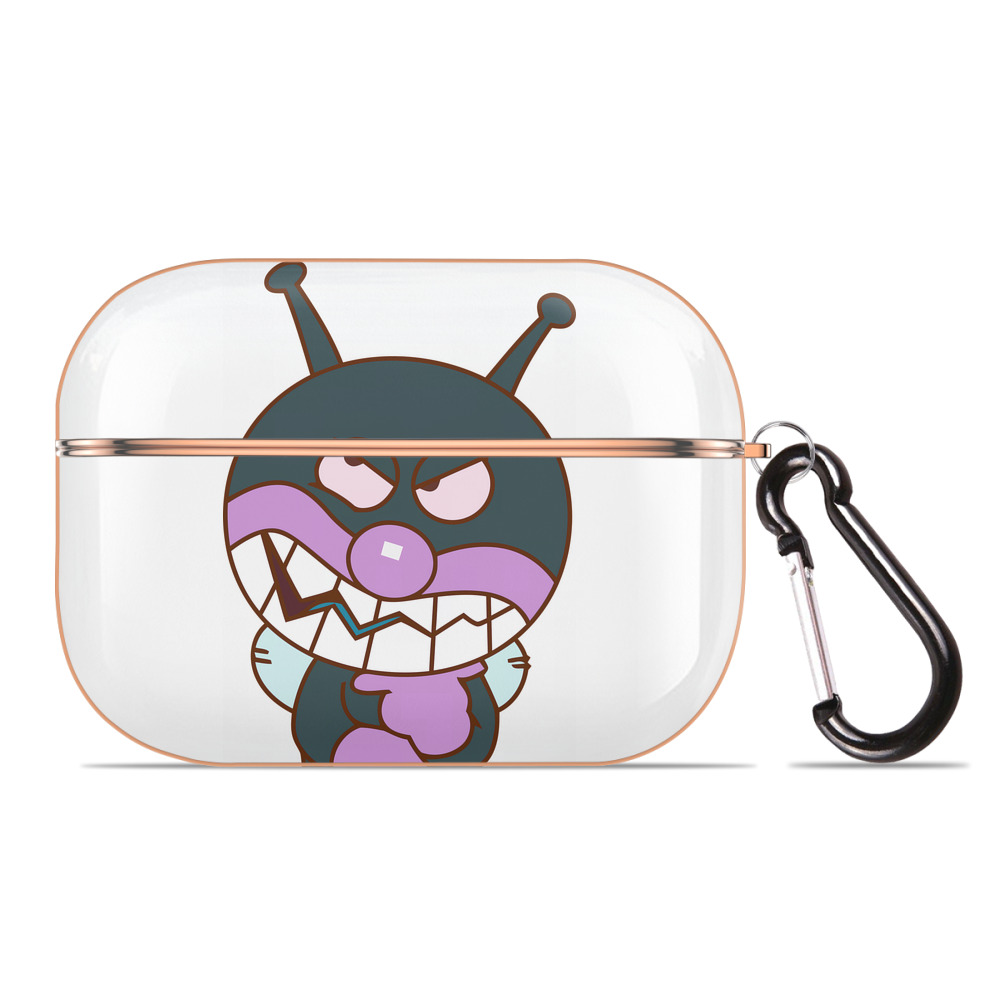 （画像用） アンパンマン Anpanman 【AirPods Pro用】ハードシェル保護ケース｜耐衝撃・防指紋・カラビナ付き商品仕様