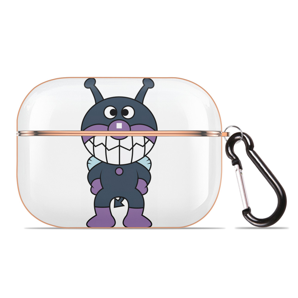 （画像用） アンパンマン Anpanman 【AirPods Pro用】ハードシェル保護ケース｜耐衝撃・防指紋・カラビナ付き商品仕様
