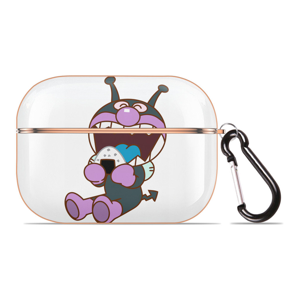 （画像用） アンパンマン Anpanman 【AirPods Pro用】ハードシェル保護ケース｜耐衝撃・防指紋・カラビナ付き商品仕様