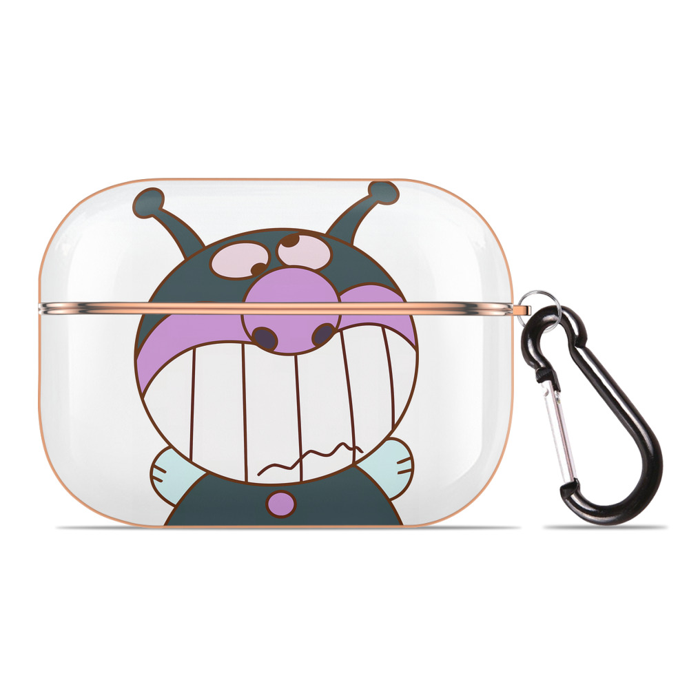 （画像用） アンパンマン Anpanman 【AirPods Pro用】ハードシェル保護ケース｜耐衝撃・防指紋・カラビナ付き商品仕様