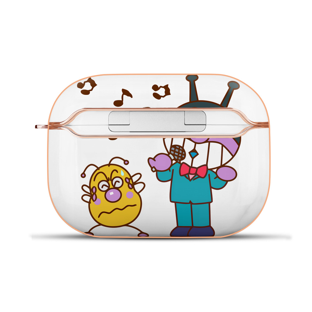 （画像用） アンパンマン Anpanman 【AirPods Pro用】ハードシェル保護ケース｜耐衝撃・防指紋・カラビナ付き商品仕様