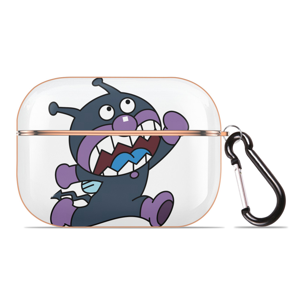 （画像用） アンパンマン Anpanman 【AirPods Pro用】ハードシェル保護ケース｜耐衝撃・防指紋・カラビナ付き商品仕様