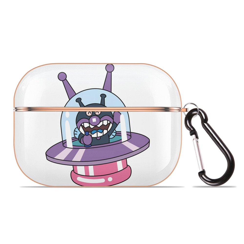 （画像用） アンパンマン Anpanman 【AirPods Pro用】ハードシェル保護ケース｜耐衝撃・防指紋・カラビナ付き商品仕様