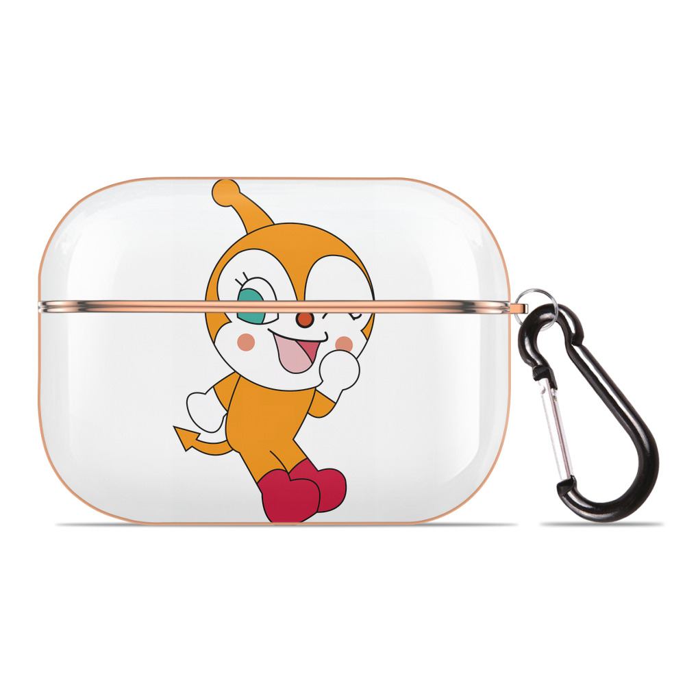 （画像用） アンパンマン Anpanman 【AirPods Pro用】ハードシェル保護ケース｜耐衝撃・防指紋・カラビナ付き商品仕様