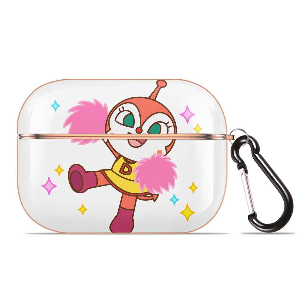 （画像用） アンパンマン Anpanman 【AirPods Pro用】ハードシェル保護ケース｜耐衝撃・防指紋・カラビナ付き商品仕様
