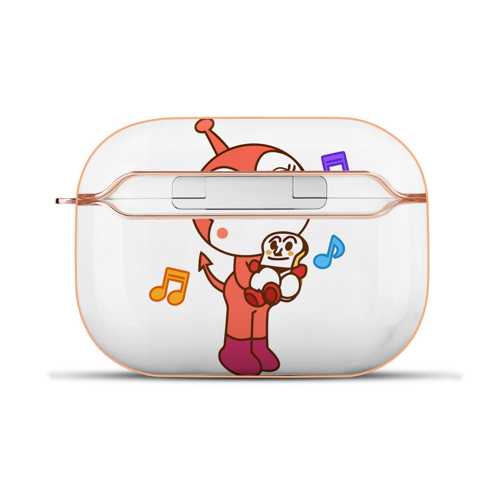（画像用） アンパンマン Anpanman 【AirPods Pro用】ハードシェル保護ケース｜耐衝撃・防指紋・カラビナ付き商品仕様