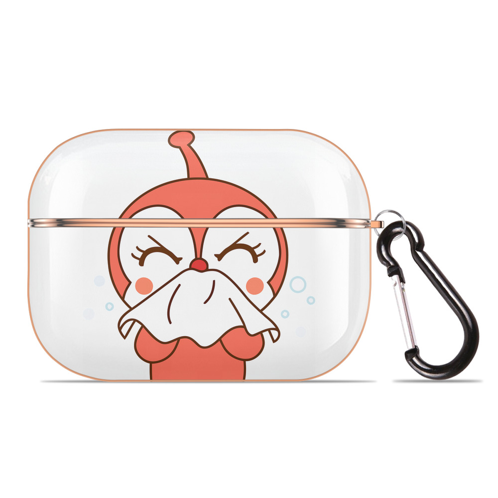 （画像用） アンパンマン Anpanman 【AirPods Pro用】ハードシェル保護ケース｜耐衝撃・防指紋・カラビナ付き商品仕様