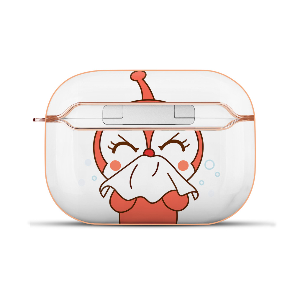 （画像用） アンパンマン Anpanman 【AirPods Pro用】ハードシェル保護ケース｜耐衝撃・防指紋・カラビナ付き商品仕様