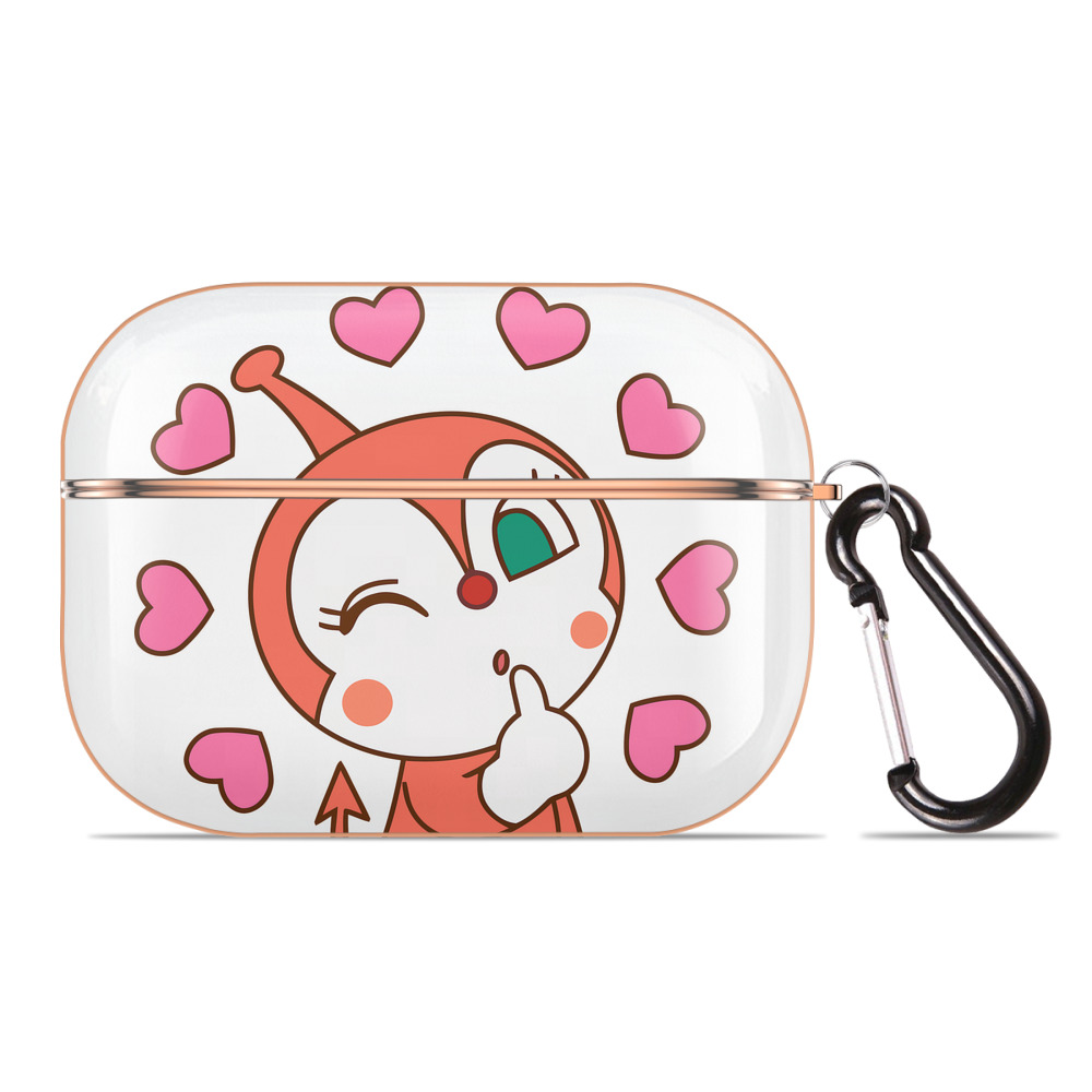 （画像用） アンパンマン Anpanman 【AirPods Pro用】ハードシェル保護ケース｜耐衝撃・防指紋・カラビナ付き商品仕様