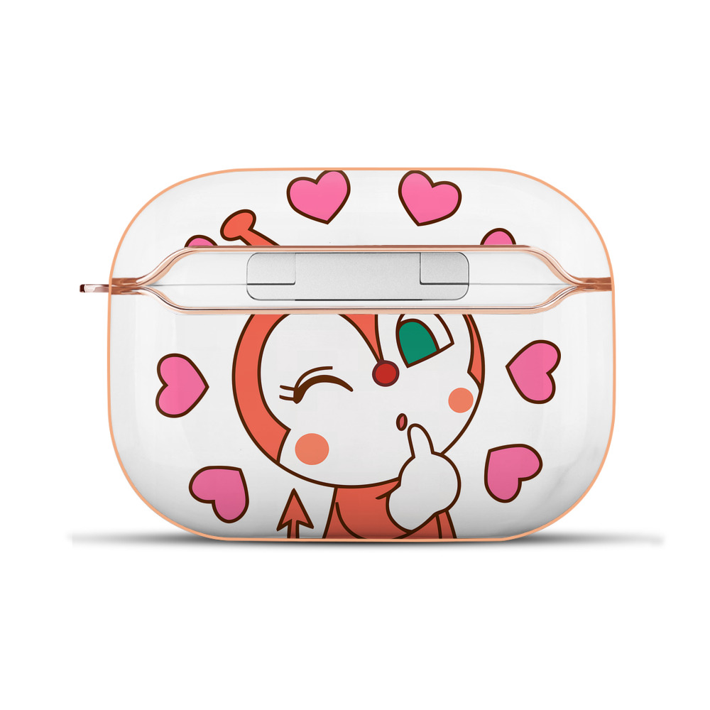 （画像用） アンパンマン Anpanman 【AirPods Pro用】ハードシェル保護ケース｜耐衝撃・防指紋・カラビナ付き商品仕様