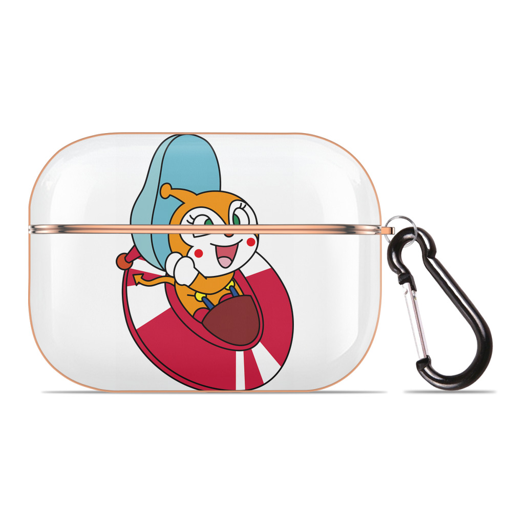 （画像用） アンパンマン Anpanman 【AirPods Pro用】ハードシェル保護ケース｜耐衝撃・防指紋・カラビナ付き商品仕様
