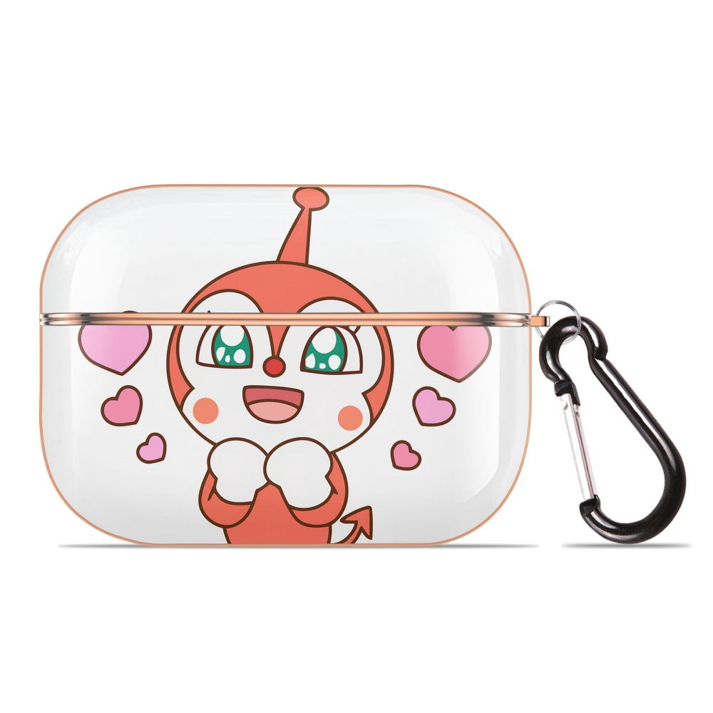 （画像用） アンパンマン Anpanman 【AirPods Pro用】ハードシェル保護ケース｜耐衝撃・防指紋・カラビナ付き商品仕様