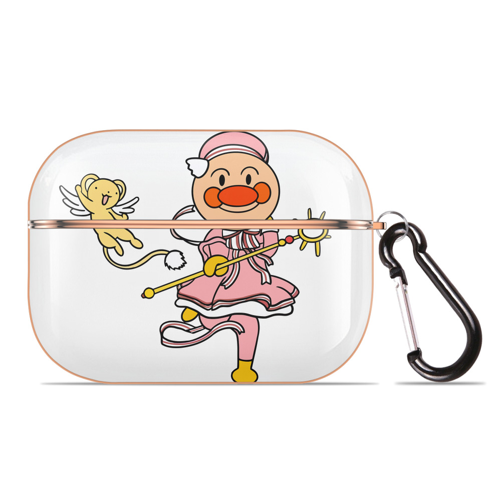 （画像用） アンパンマン Anpanman 【AirPods Pro用】ハードシェル保護ケース｜耐衝撃・防指紋・カラビナ付き商品仕様