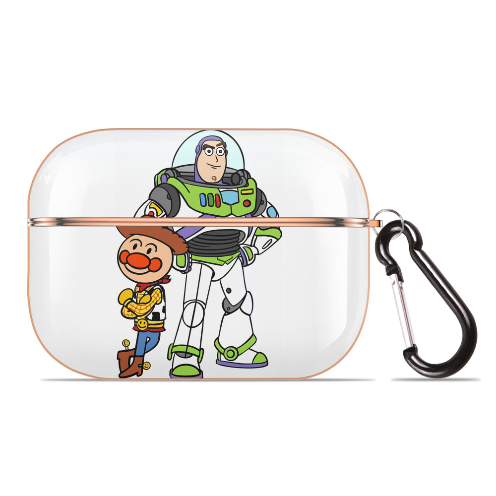 （画像用） アンパンマン Anpanman 【AirPods Pro用】ハードシェル保護ケース｜耐衝撃・防指紋・カラビナ付き商品仕様