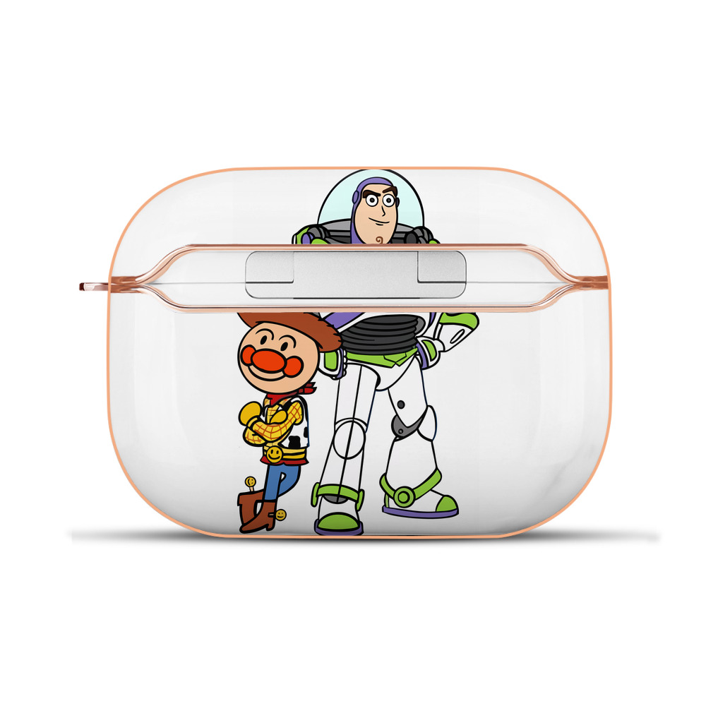（画像用） アンパンマン Anpanman 【AirPods Pro用】ハードシェル保護ケース｜耐衝撃・防指紋・カラビナ付き商品仕様