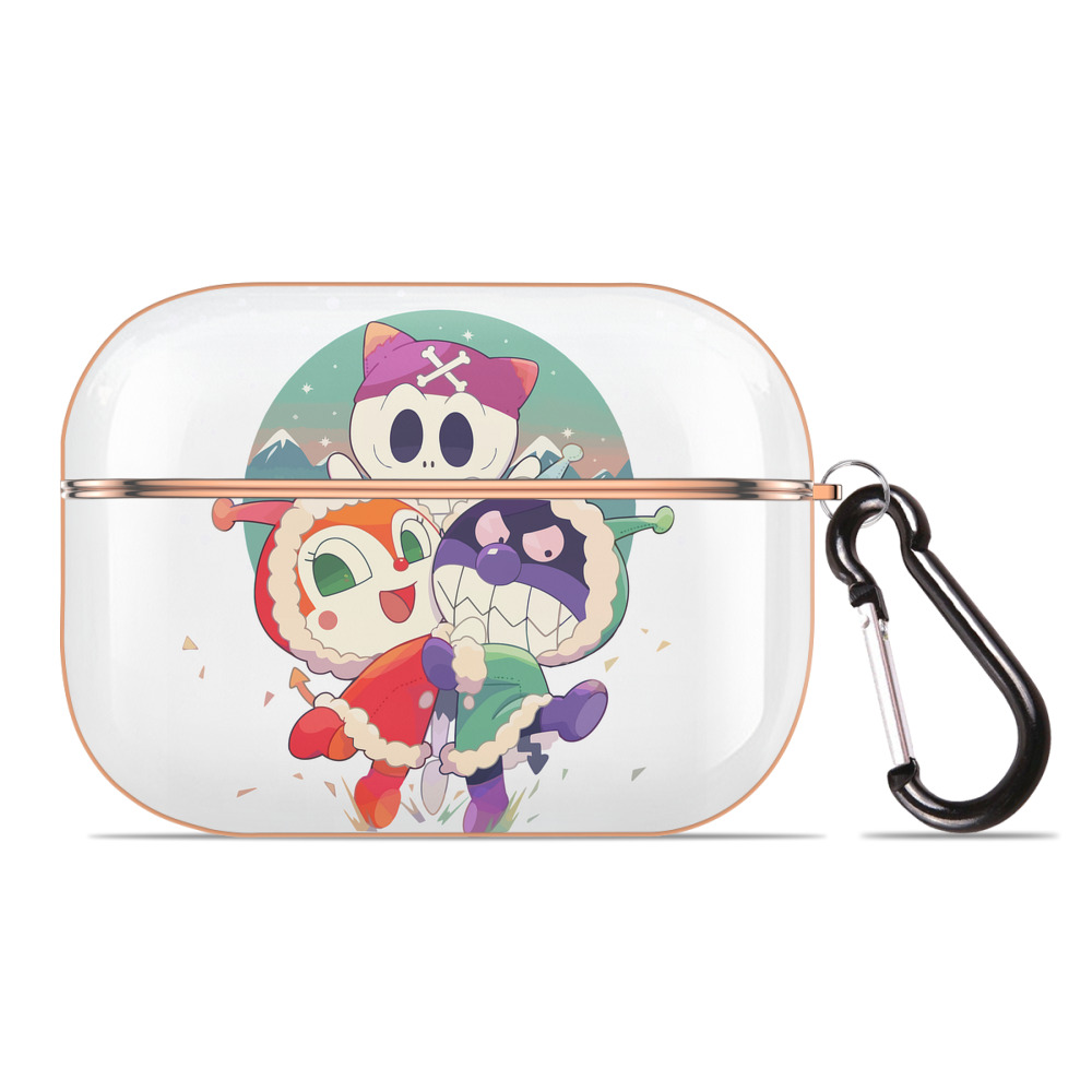 （画像用） アンパンマン Anpanman 【AirPods Pro用】ハードシェル保護ケース｜耐衝撃・防指紋・カラビナ付き商品仕様