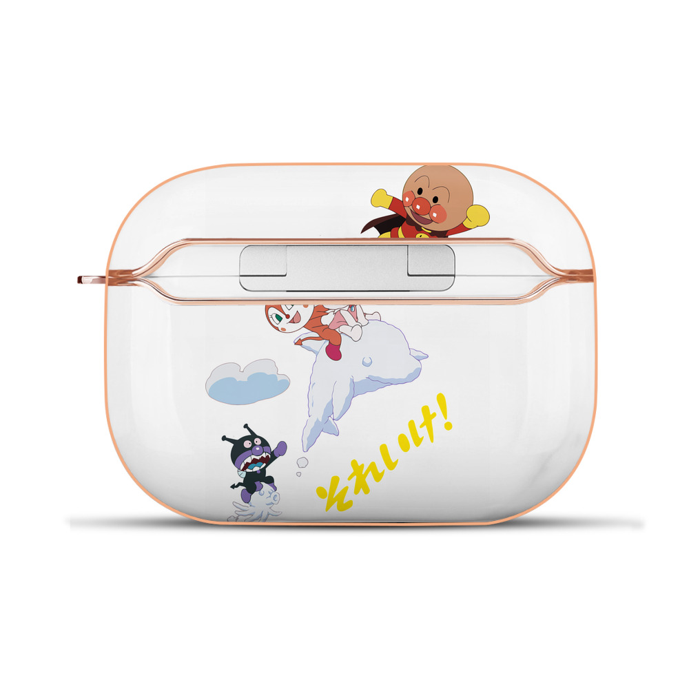（画像用） アンパンマン Anpanman 【AirPods Pro用】ハードシェル保護ケース｜耐衝撃・防指紋・カラビナ付き商品仕様