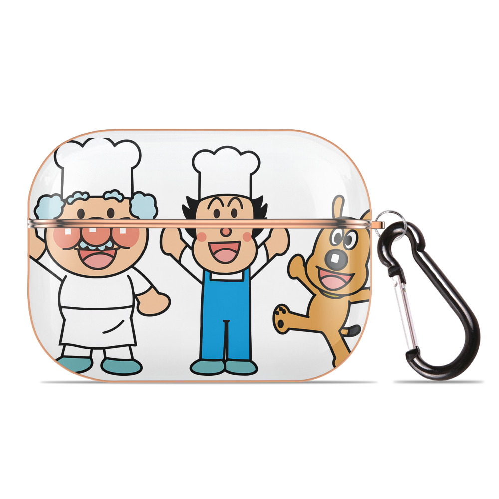 （画像用） アンパンマン Anpanman 【AirPods Pro用】ハードシェル保護ケース｜耐衝撃・防指紋・カラビナ付き商品仕様