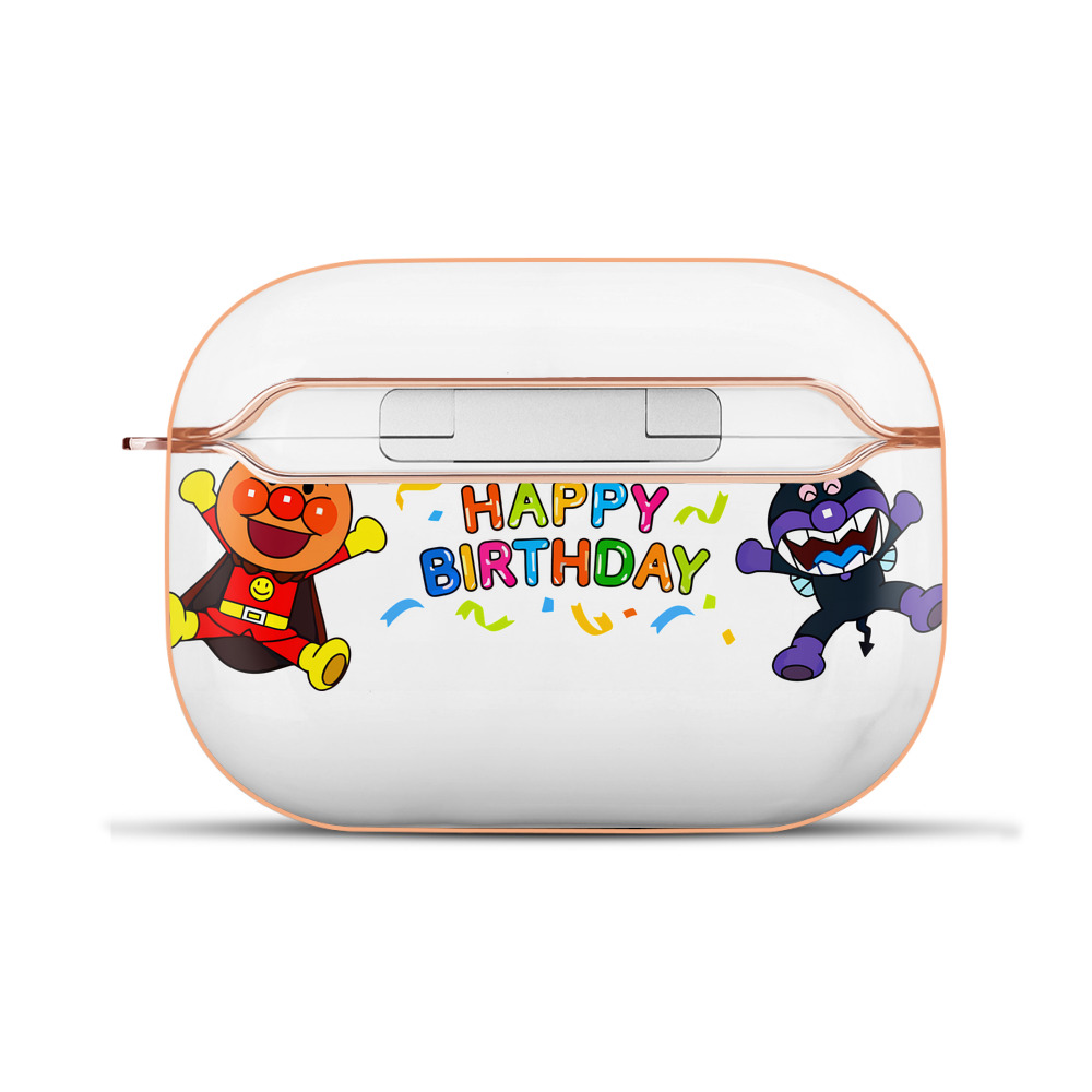 （画像用） アンパンマン Anpanman 【AirPods Pro用】ハードシェル保護ケース｜耐衝撃・防指紋・カラビナ付き商品仕様