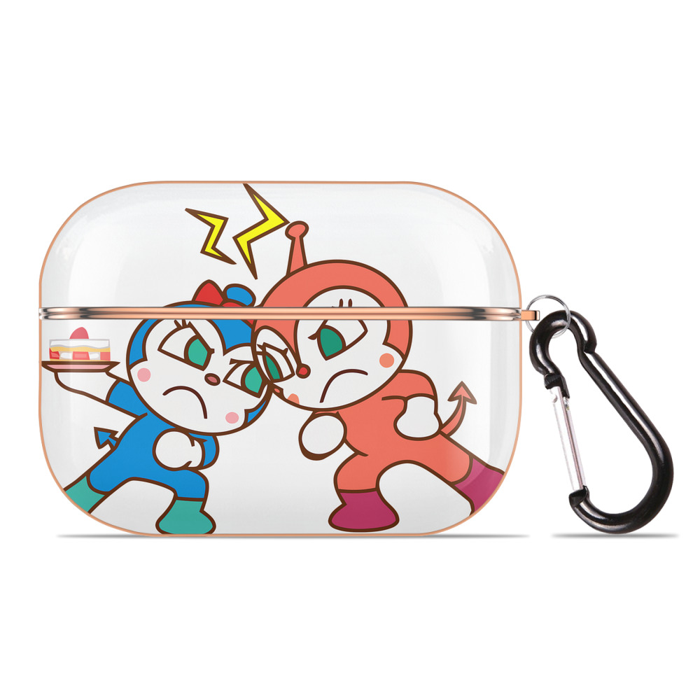 （画像用） アンパンマン Anpanman 【AirPods Pro用】ハードシェル保護ケース｜耐衝撃・防指紋・カラビナ付き商品仕様