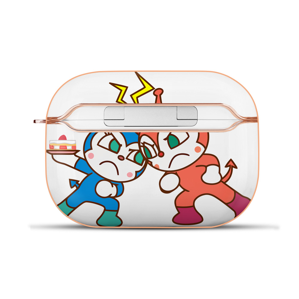 （画像用） アンパンマン Anpanman 【AirPods Pro用】ハードシェル保護ケース｜耐衝撃・防指紋・カラビナ付き商品仕様