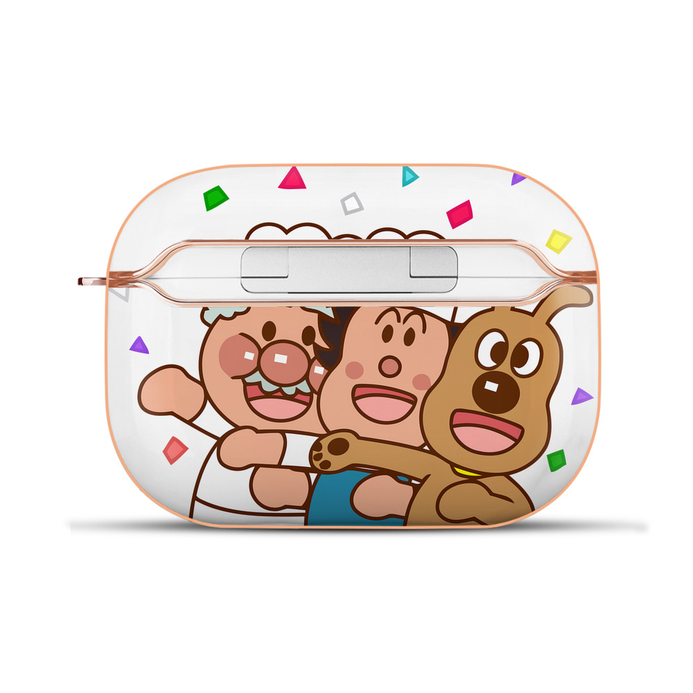 （画像用） アンパンマン Anpanman 【AirPods Pro用】ハードシェル保護ケース｜耐衝撃・防指紋・カラビナ付き商品仕様