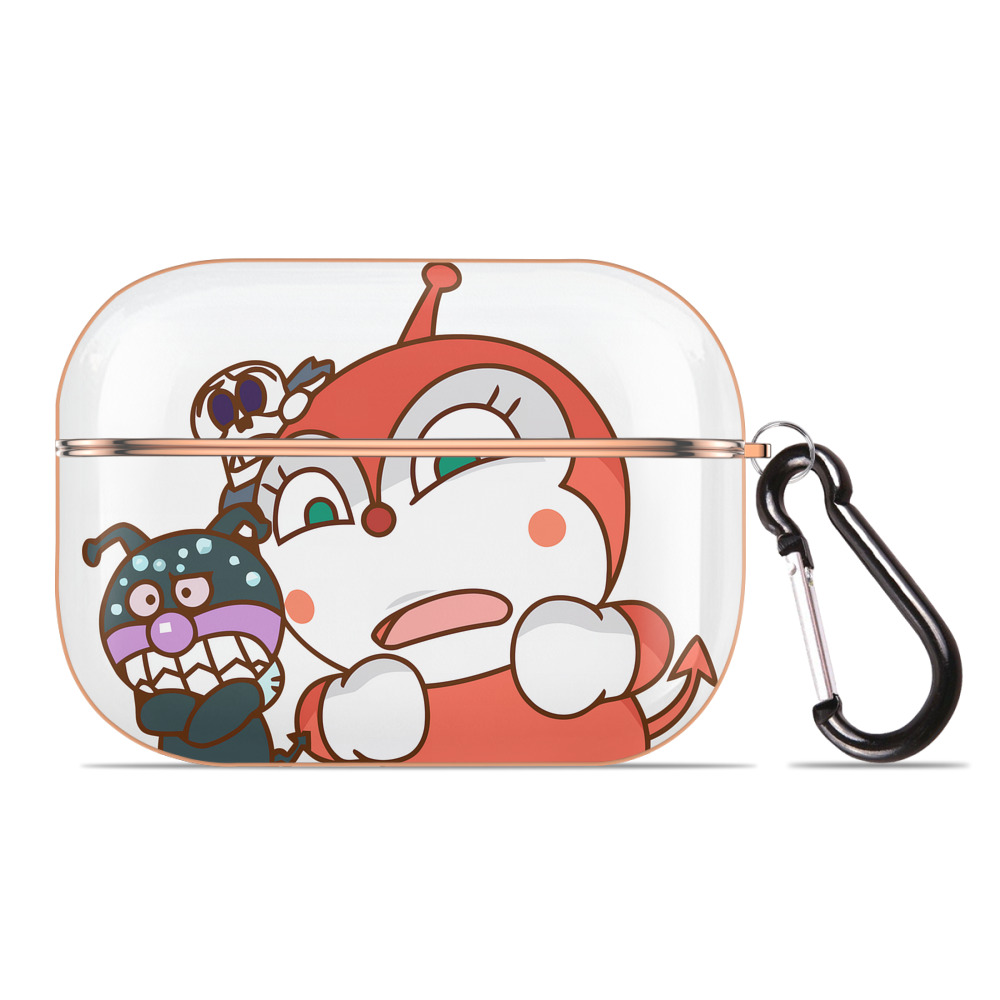 （画像用） アンパンマン Anpanman 【AirPods Pro用】ハードシェル保護ケース｜耐衝撃・防指紋・カラビナ付き商品仕様