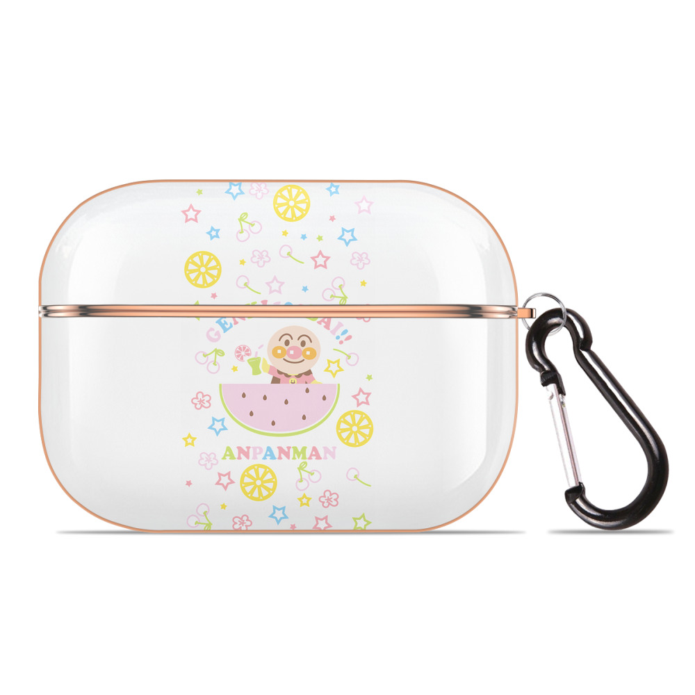 （画像用） アンパンマン Anpanman 【AirPods Pro用】ハードシェル保護ケース｜耐衝撃・防指紋・カラビナ付き商品仕様