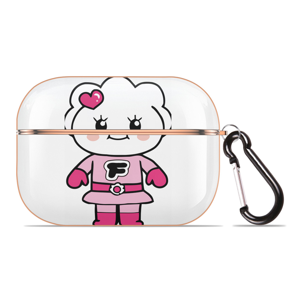 （画像用） アンパンマン Anpanman 【AirPods Pro用】ハードシェル保護ケース｜耐衝撃・防指紋・カラビナ付き商品仕様