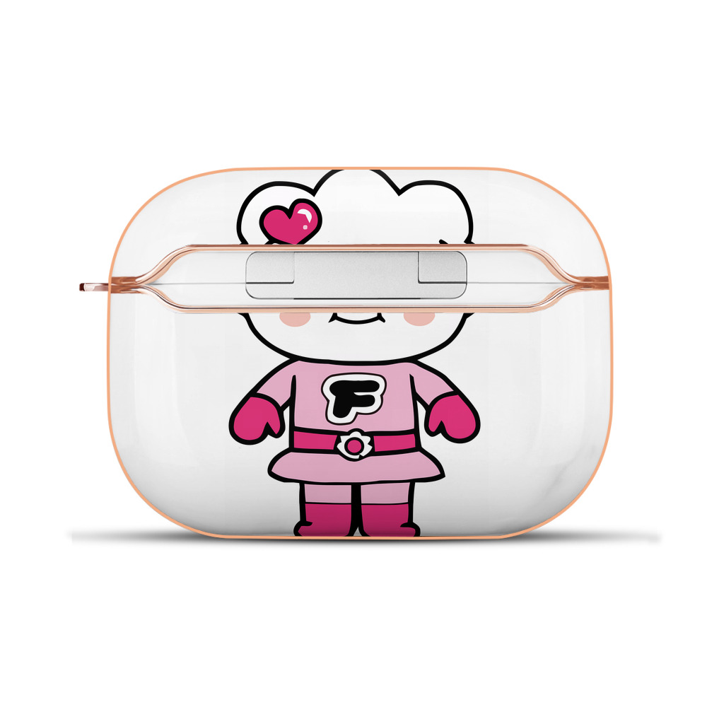 （画像用） アンパンマン Anpanman 【AirPods Pro用】ハードシェル保護ケース｜耐衝撃・防指紋・カラビナ付き商品仕様