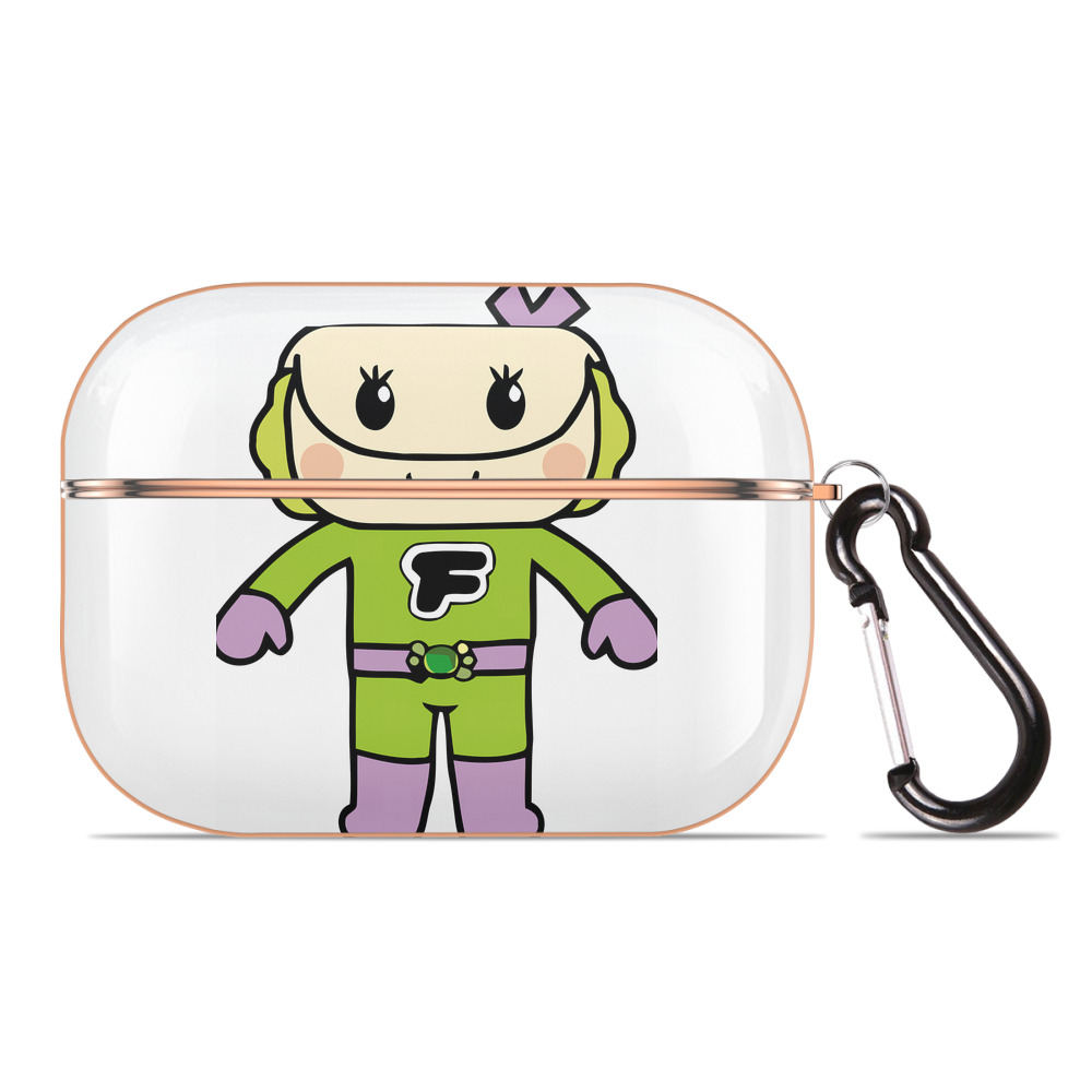 （画像用） アンパンマン Anpanman 【AirPods Pro用】ハードシェル保護ケース｜耐衝撃・防指紋・カラビナ付き商品仕様
