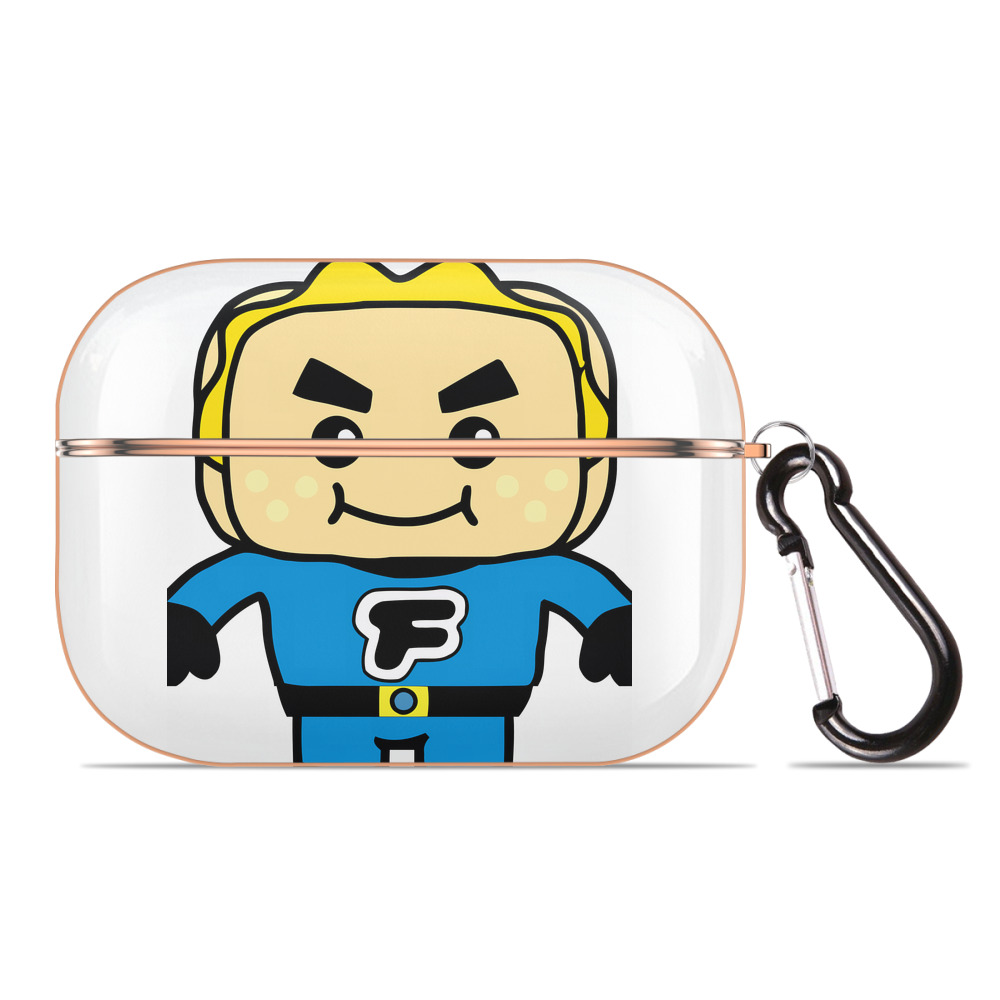 （画像用） アンパンマン Anpanman 【AirPods Pro用】ハードシェル保護ケース｜耐衝撃・防指紋・カラビナ付き商品仕様