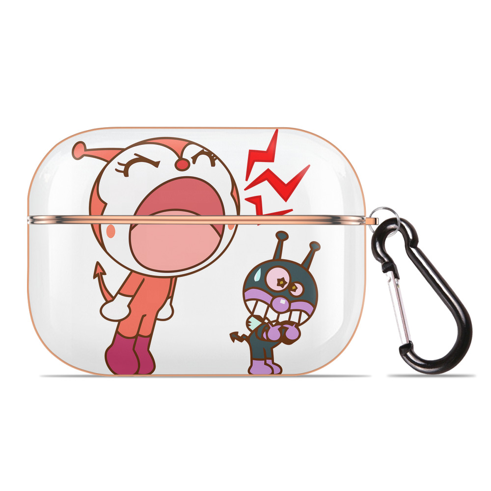 （画像用） アンパンマン Anpanman 【AirPods Pro用】ハードシェル保護ケース｜耐衝撃・防指紋・カラビナ付き商品仕様