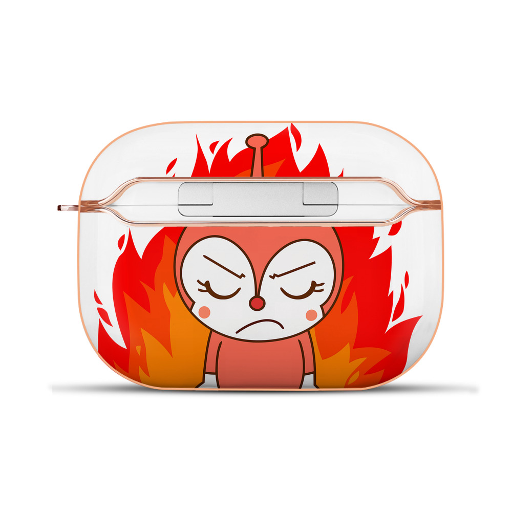 （画像用） アンパンマン Anpanman 【AirPods Pro用】ハードシェル保護ケース｜耐衝撃・防指紋・カラビナ付き商品仕様