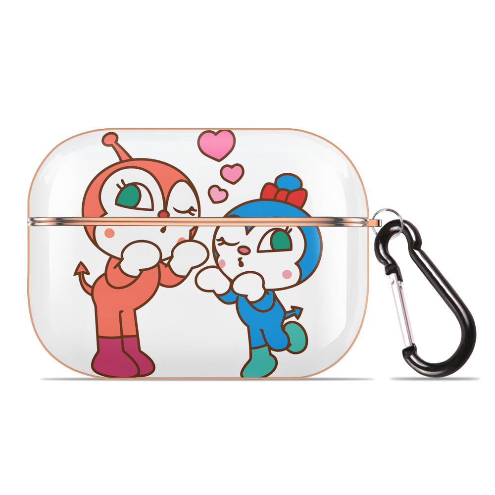 （画像用） アンパンマン Anpanman 【AirPods Pro用】ハードシェル保護ケース｜耐衝撃・防指紋・カラビナ付き商品仕様