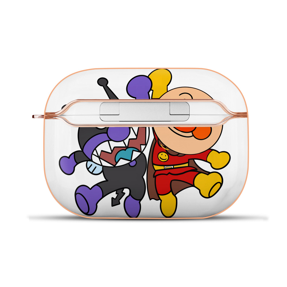 （画像用） アンパンマン Anpanman 【AirPods Pro用】ハードシェル保護ケース｜耐衝撃・防指紋・カラビナ付き商品仕様