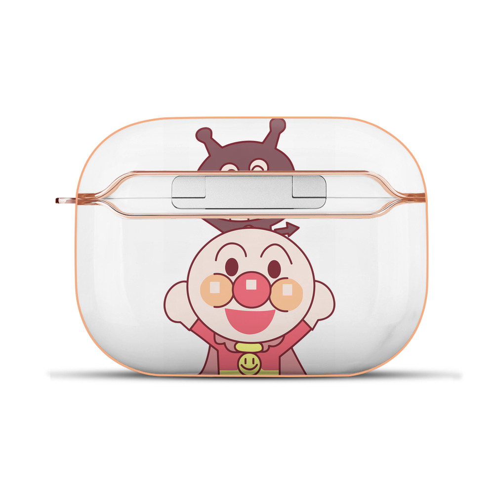 （画像用） アンパンマン Anpanman 【AirPods Pro用】ハードシェル保護ケース｜耐衝撃・防指紋・カラビナ付き商品仕様