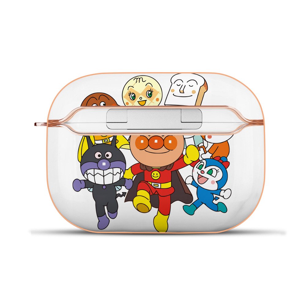 （画像用） アンパンマン Anpanman 【AirPods Pro用】ハードシェル保護ケース｜耐衝撃・防指紋・カラビナ付き商品仕様