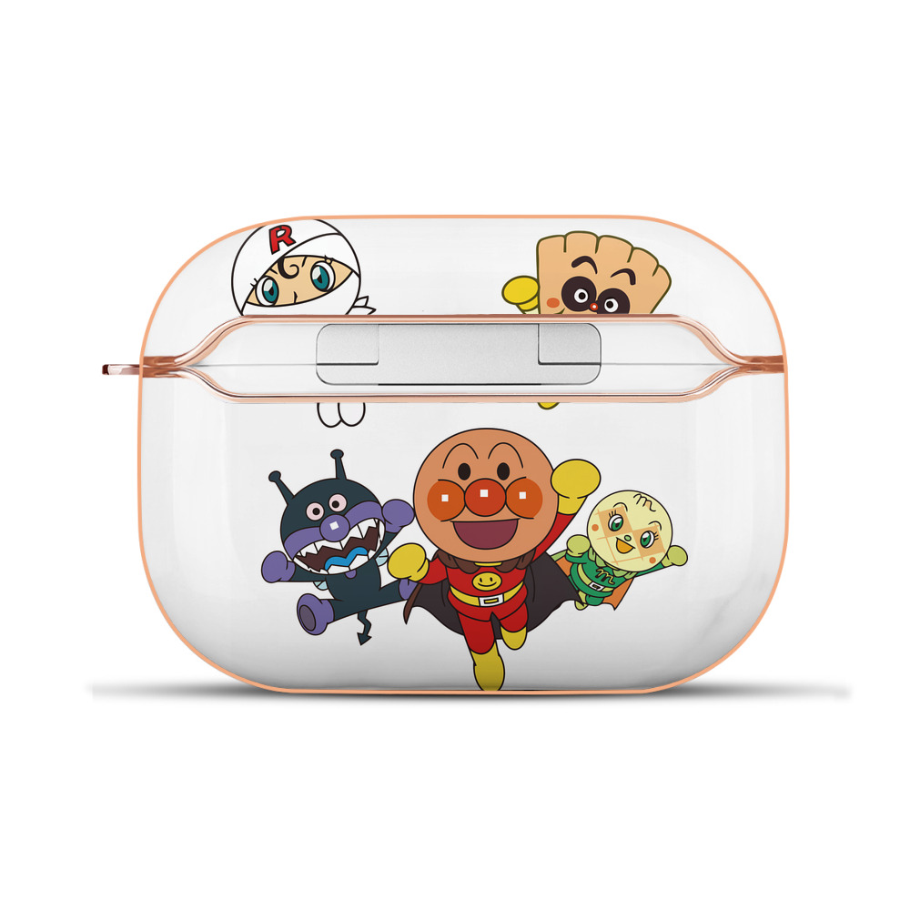 （画像用） アンパンマン Anpanman 【AirPods Pro用】ハードシェル保護ケース｜耐衝撃・防指紋・カラビナ付き商品仕様