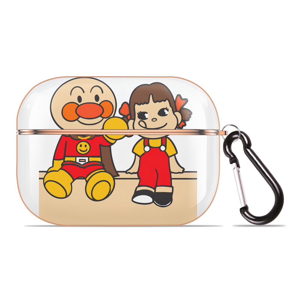 （画像用） アンパンマン Anpanman 【AirPods Pro用】ハードシェル保護ケース｜耐衝撃・防指紋・カラビナ付き商品仕様