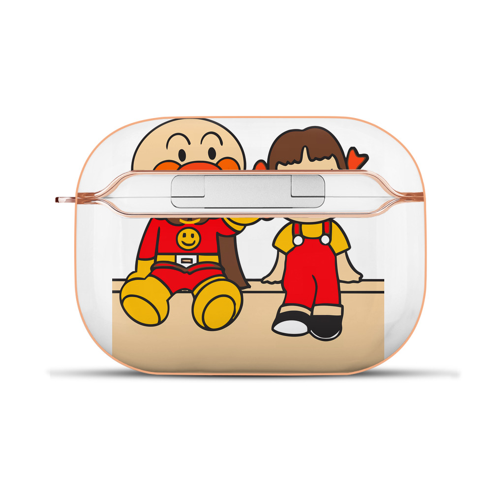 （画像用） アンパンマン Anpanman 【AirPods Pro用】ハードシェル保護ケース｜耐衝撃・防指紋・カラビナ付き商品仕様