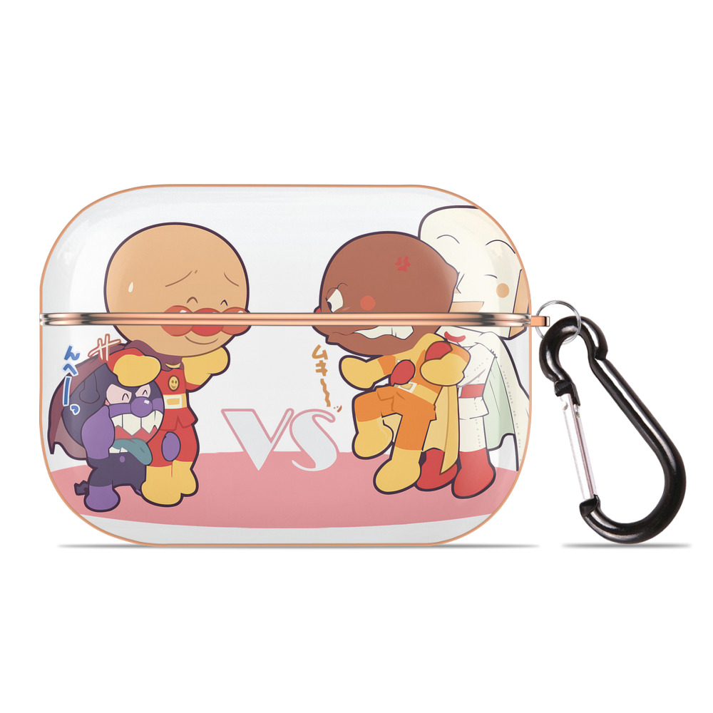 （画像用） アンパンマン Anpanman 【AirPods Pro用】ハードシェル保護ケース｜耐衝撃・防指紋・カラビナ付き商品仕様