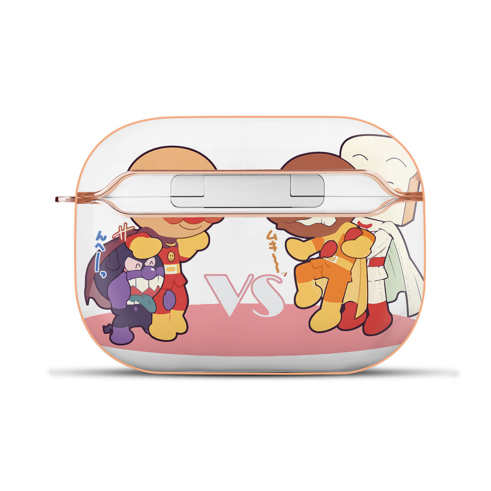 （画像用） アンパンマン Anpanman 【AirPods Pro用】ハードシェル保護ケース｜耐衝撃・防指紋・カラビナ付き商品仕様