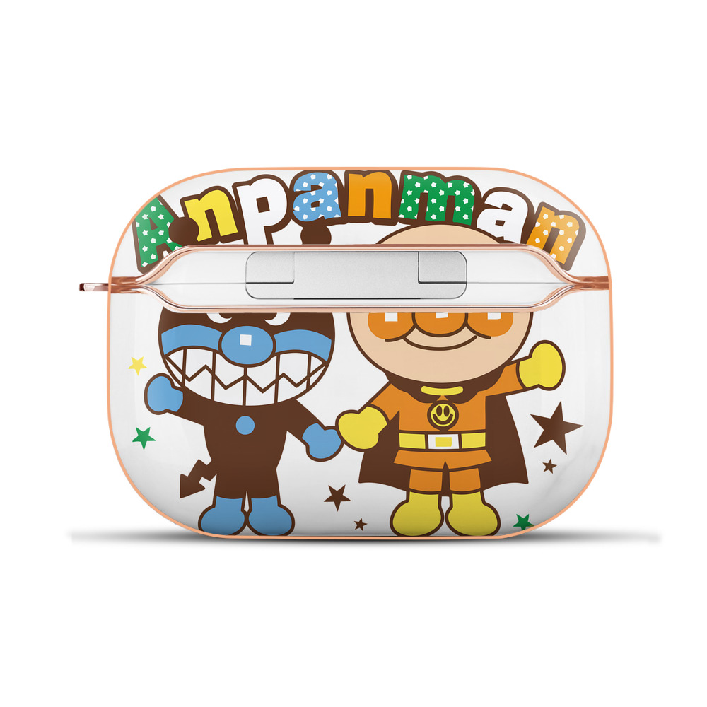 （画像用） アンパンマン Anpanman 【AirPods Pro用】ハードシェル保護ケース｜耐衝撃・防指紋・カラビナ付き商品仕様