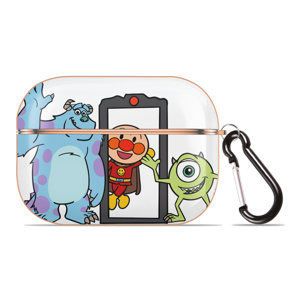 （画像用） アンパンマン Anpanman 【AirPods Pro用】ハードシェル保護ケース｜耐衝撃・防指紋・カラビナ付き商品仕様
