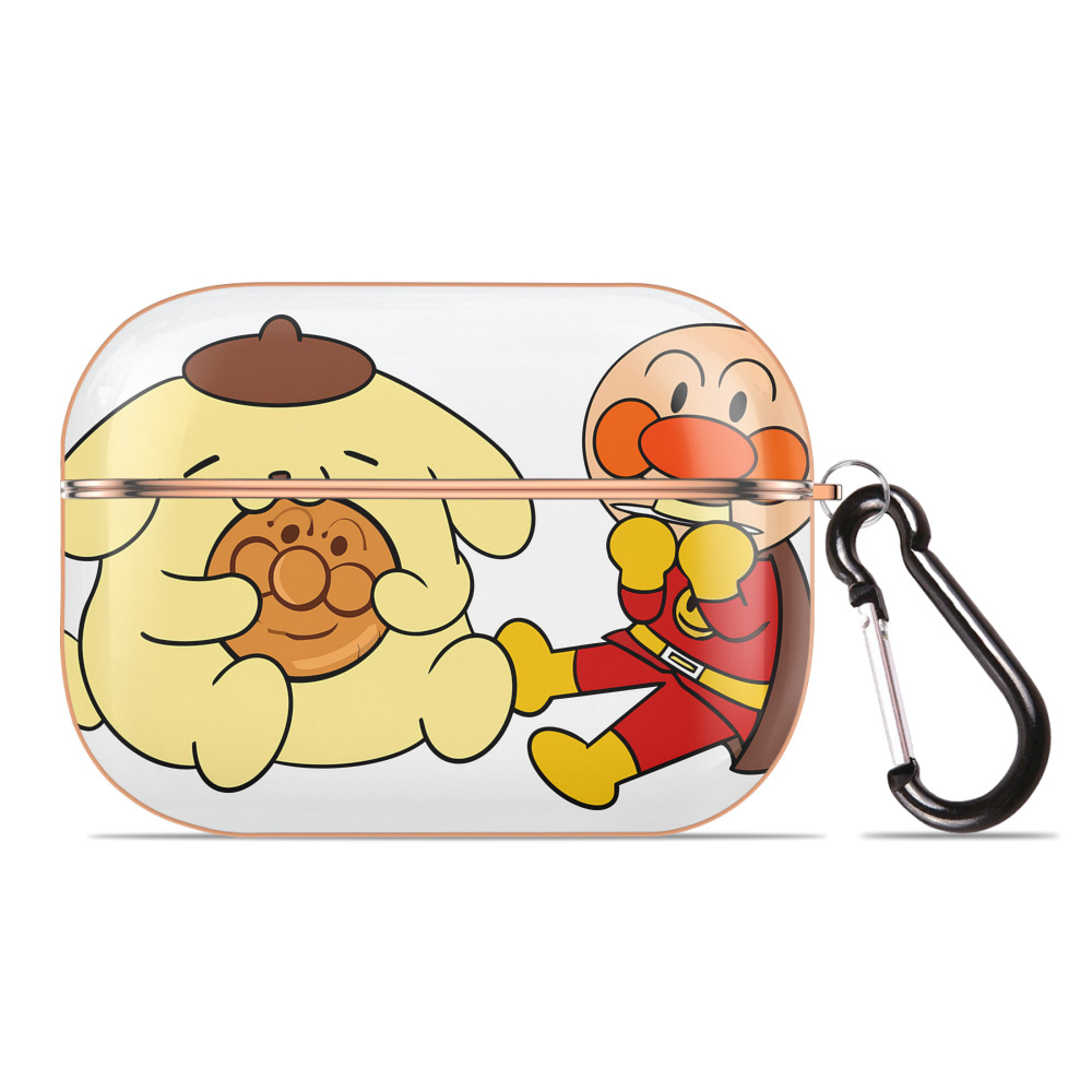 （画像用） アンパンマン Anpanman 【AirPods Pro用】ハードシェル保護ケース｜耐衝撃・防指紋・カラビナ付き商品仕様