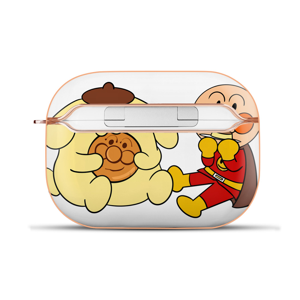 （画像用） アンパンマン Anpanman 【AirPods Pro用】ハードシェル保護ケース｜耐衝撃・防指紋・カラビナ付き商品仕様