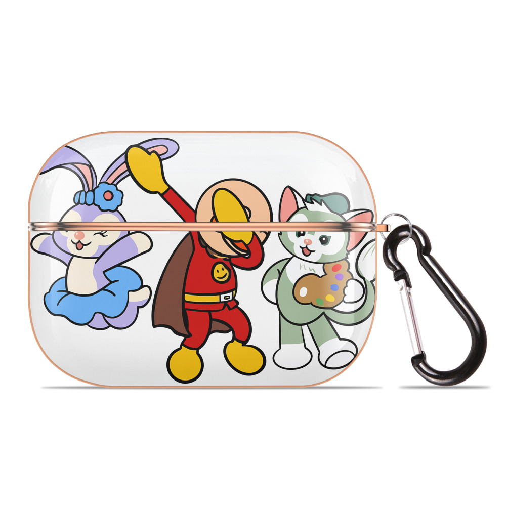 （画像用） アンパンマン Anpanman 【AirPods Pro用】ハードシェル保護ケース｜耐衝撃・防指紋・カラビナ付き商品仕様