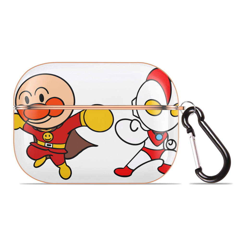 （画像用） アンパンマン Anpanman 【AirPods Pro用】ハードシェル保護ケース｜耐衝撃・防指紋・カラビナ付き商品仕様