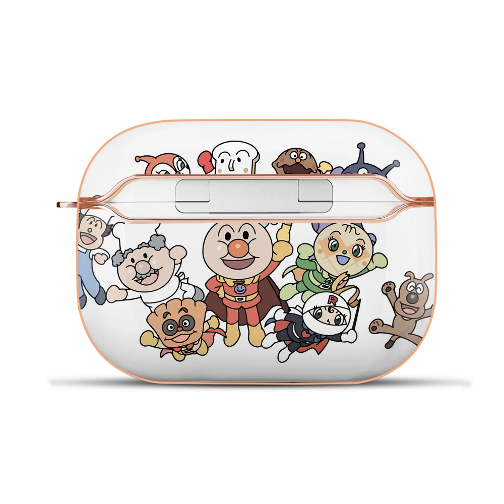 （画像用） アンパンマン Anpanman 【AirPods Pro用】ハードシェル保護ケース｜耐衝撃・防指紋・カラビナ付き商品仕様